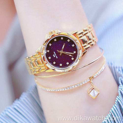 BS Ladies Watches Full Diamond Female Watch New Hot Sale FA1506 Starry Sky Foreign Trade Brand Wristwatch